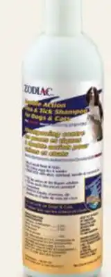 Petvalu Zodiac Double Action Flea & Tick Shampoo for Dogs & Cats offer