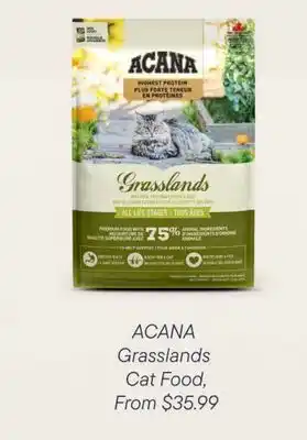 Petvalu ACANA Grasslands Cat Food offer