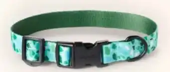 Petvalu JUMP! Green Terrazzo Adjustable Dog Collar offer