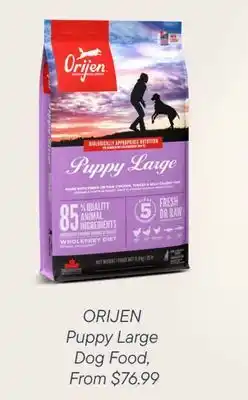 Petvalu ORIJEN Puppy Large Dog Food offer