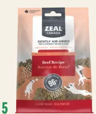 Petvalu Zeal Air-Dried Beef Recipe Dog Food offer