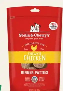 Petvalu Stella & Chewy's Freeze-Dried Chewy's Chicken Dinner Patties Dog Food offer