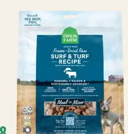 Petvalu Open Farm Surf & Turf Recipe Freeze Dried Raw Dog Food 1 offer