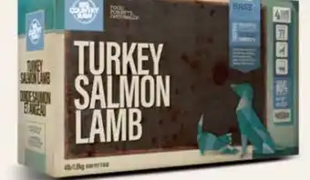 Petvalu Big Country Raw Turkey, Salmon & Lamb Blend Carton Dog & Cat Food offer