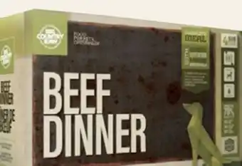 Petvalu Big Country Raw Beef Dinner Carton Dog Food offer