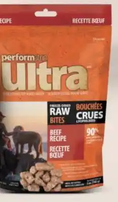 Petvalu Performatrin Ultra /MD Freeze-Dried Raw Bites Beef Recipe Dog Food offer