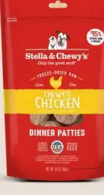 Petvalu Stella & Chewy's Freeze-Dried Raw Chewy's Chicken Dinner Patties Dog Food offer