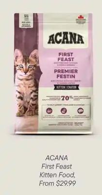 Petvalu ACANA First Feast Kitten Food offer