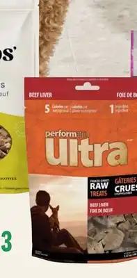 Petvalu Performatrin Ultra Limited Freeze Dried Beef Liver Dog Treats offer