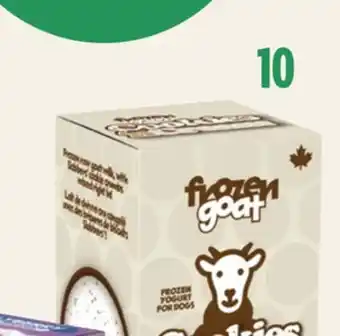 Petvalu Big Country Raw Frozen Goat Cookies 'N Cream Frozen Yogurt Dog Treat offer