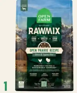 Petvalu Open Farm RawMix Open Prairie Recipe Grain & Legume Free Dog Food offer