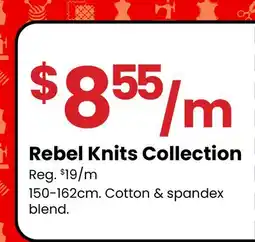 Fabricland Rebel Knits Collection offer