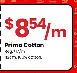 Fabricland Prima Cotton offer