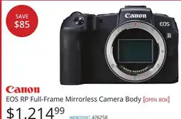 Vistek Canon EOS RP Full-Frame Mirrorless Camera Body offer