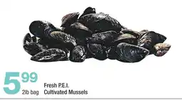 Highland Farms Fresh P.E.I. Cultivated Mussels offer