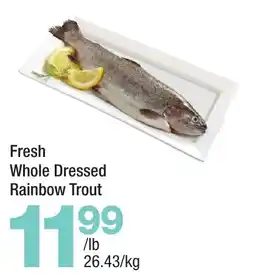 Highland Farms Fresh Whole Dressed Rainbow Trout offer