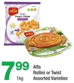 Highland Farms Alfa Rollini or Twist Assorted Varieties offer