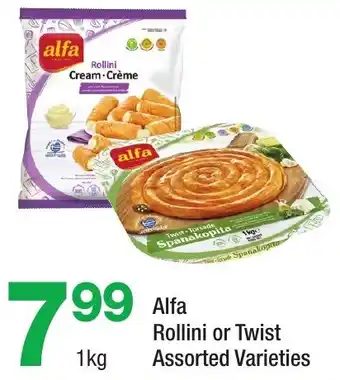 Highland Farms Alfa Rollini or Twist Assorted Varieties offer