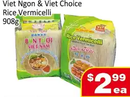 Jian Hing Supermarket Viet Ngon & Viet Choice Rice Vermicelli offer