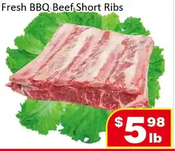 Jian Hing Supermarket Fresh BBQ Beef Short Ribs offer