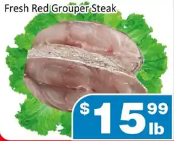 Jian Hing Supermarket Fresh Red Grouper Steak offer