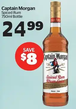 Calgary Co-op Captain Morgan Spiced Rum offer