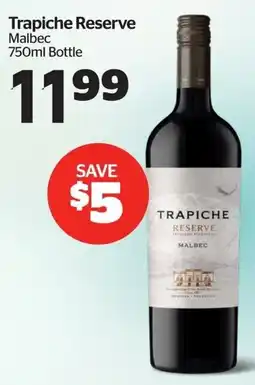 Calgary Co-op Trapiche Reserve offer