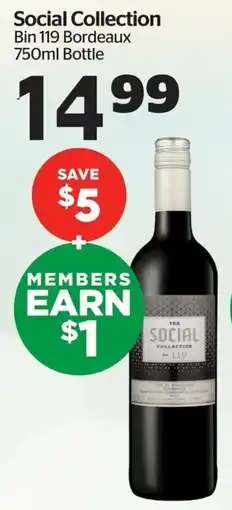 Calgary Co-op Social Collection Bin 119 Bordeaux offer