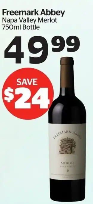 Calgary Co-op Freemark Abbey Napa Valley Merlot offer