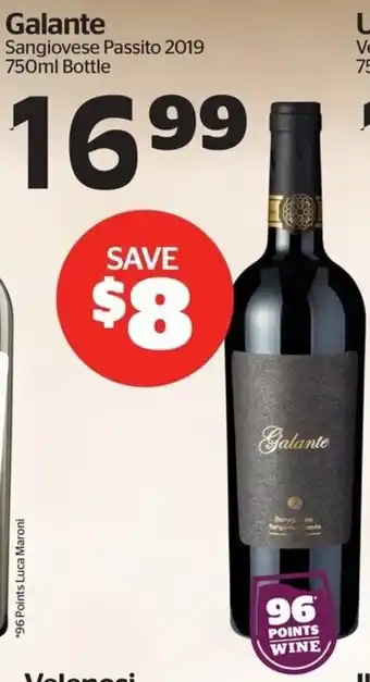 Calgary Co-op Galante Sangiovese Passito offer