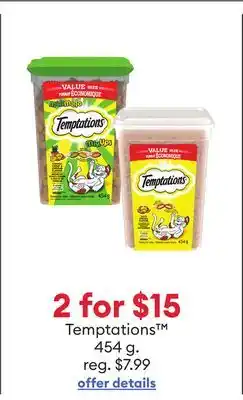 Petsmart Temptations offer