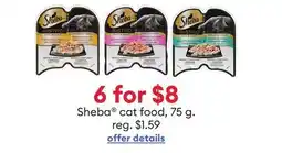 Petsmart Sheba cat food offer