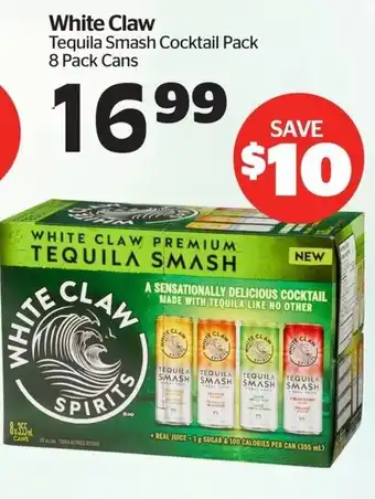 Calgary Co-op White Claw Tequila Smash Cocktail Pack offer