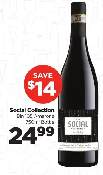 Calgary Co-op Social Collection Bin 105 Amarone offer