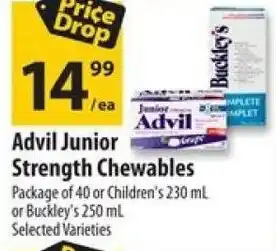 Co-op Advil Junior Strength Chewables offer