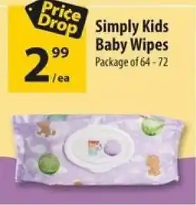 Co-op Simply Kids Baby Wipes offer