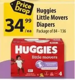 Co-op Huggies Little Movers Diapers offer