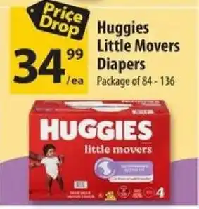 Co-op Huggies Little Movers Diapers offer