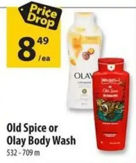 Co-op Old Spice or Olay Body Wash offer