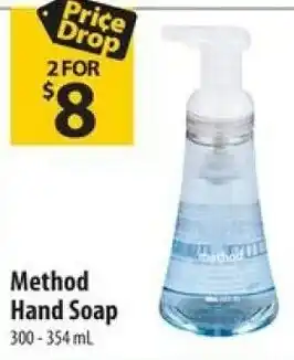 Co-op Method Hand Soap offer