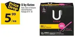 Co-op U by Kotex offer