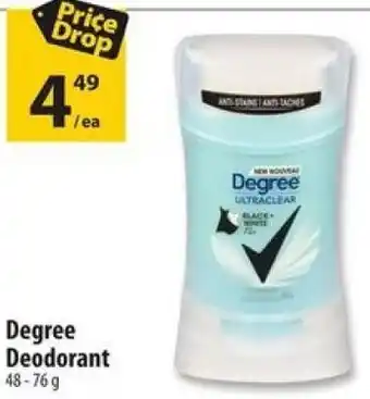 Co-op Degree Deodorant offer