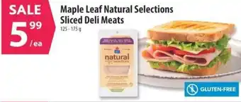 Co-op Maple Leaf Natural Selections Sliced Deli Meats offer