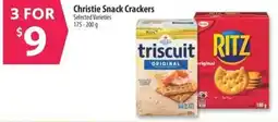 Co-op Christie Snack Crackers offer