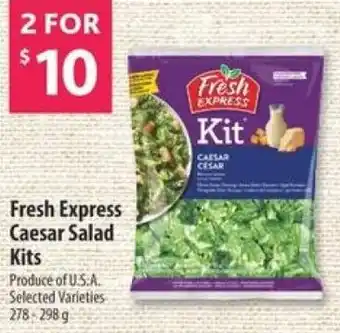 Co-op Fresh Express Caesar Salad Kits offer