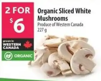 Co-op Organic Sliced White Mushrooms offer