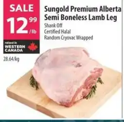 Co-op Sungold Premium Albert Semi Boneless Lamb Leg offer