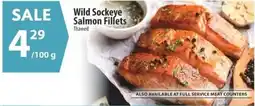 Co-op Wild Sockeye Salmon Fillets offer