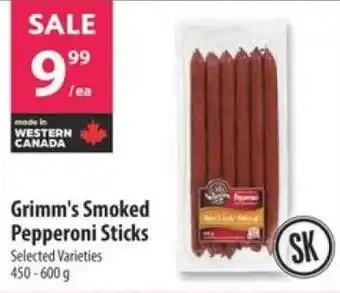 Co-op Grimm's Smoked Pepperoni Sticks offer