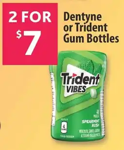 Co-op Dentyne or Trident Gum Bottles offer